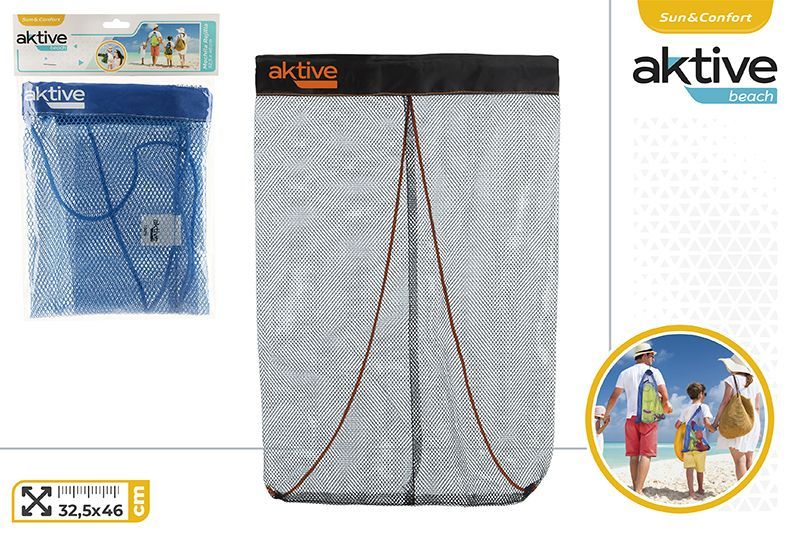 BOLSA MOCHILA REJILLA 33,5X50X0,5CM 2802032