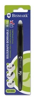BOLIGRAFO BORRABLE 0,7MM C/CAPUCHON NEGRO B-110 275370
