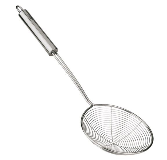 ESPUMADERA COLADOR MALLA ARAA INOX 14CM 52064