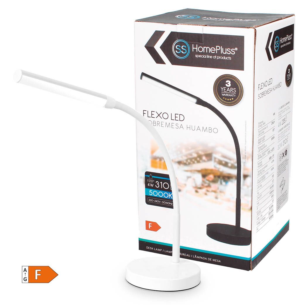LAMPARA FLEXO LED SOBREMESA HUAMBO 06538