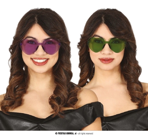 GAFAS CORAZON COLORES SURTIDOS 16943