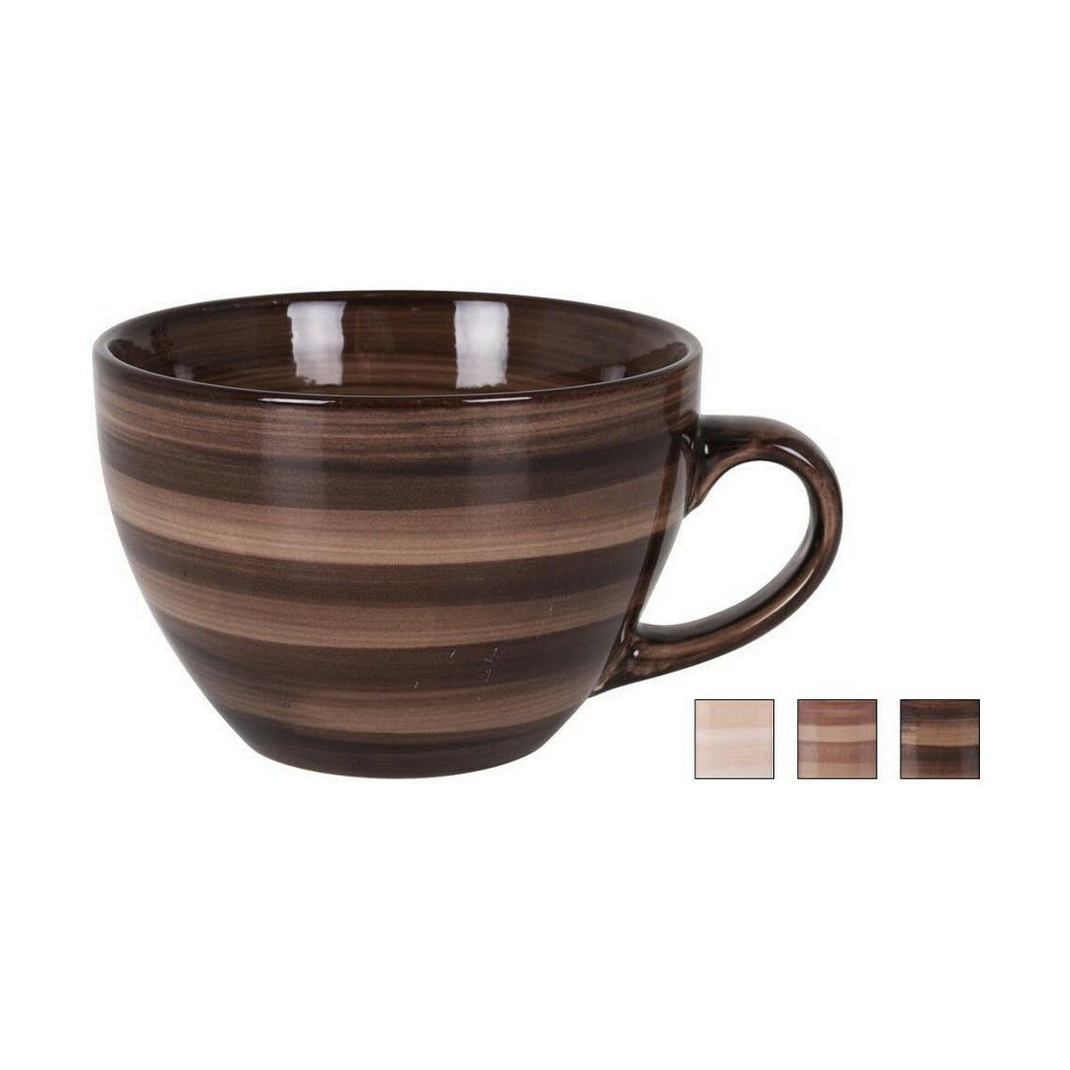 TAZA CERAMICA JUMBO 425CC CUMBIA 3 COLORES 26449