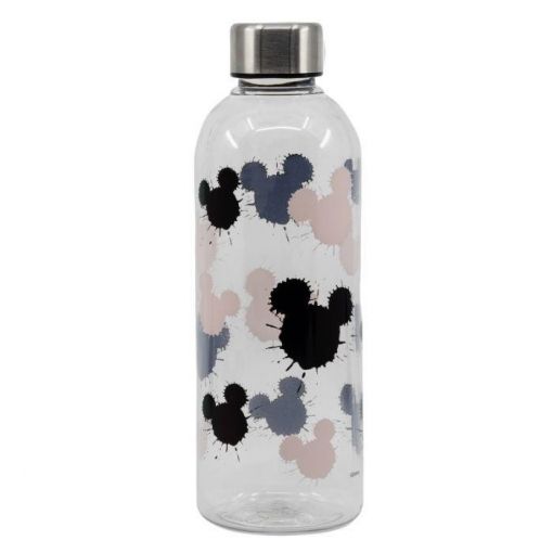 BOTELLA PLASTICO TAPA METAL 850ML MICKEY NEGRO/ROSA 03612