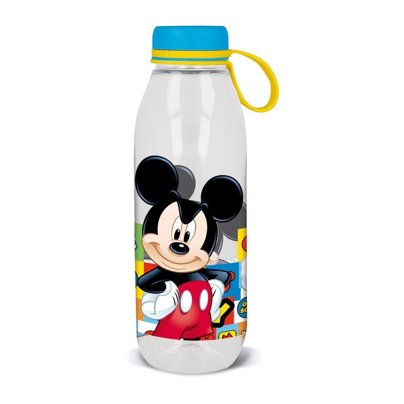 BOTELLA PP TAPA PLASTICO 650ML MICKEY 148356