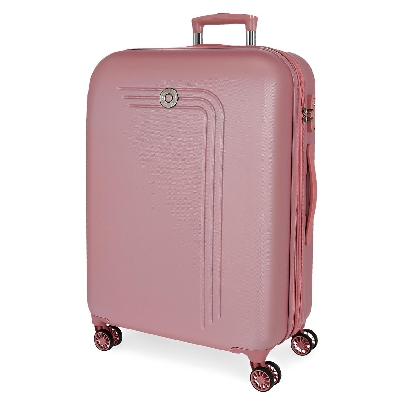 TROLLEY ABS 70CM 4R C/EXPANDIBLE RIGA ROSA 5999265 327525