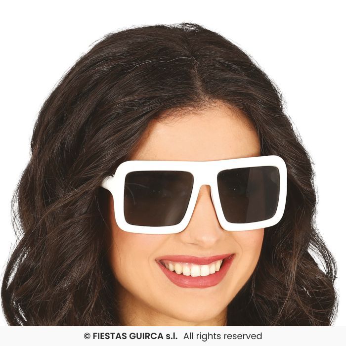 GAFAS BLANCAS CUADRADAS 16194
