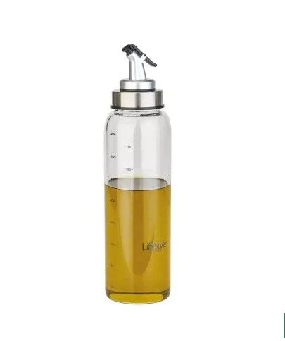 DOSIFICADOR CRISTAL CHORRO ACEITE/VINAGRE 500ML LIFE STYLE 514799