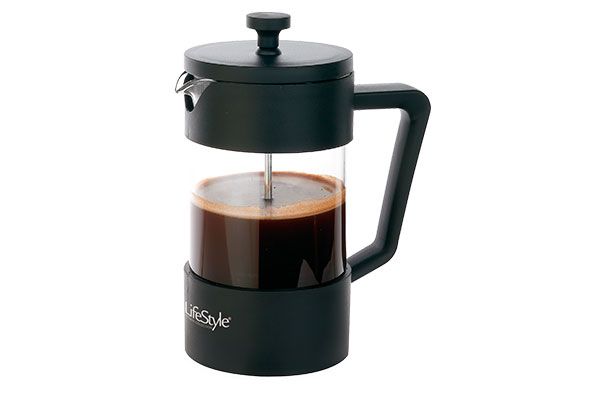 CAFETERA TETERA EMBOLO BOROSILICATO 250ML DARK LIFE STYLE 539631