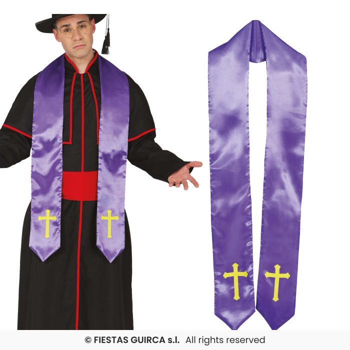 ESTOLA CURA POLIESTER MORADA 27476 GUIRCA 27476