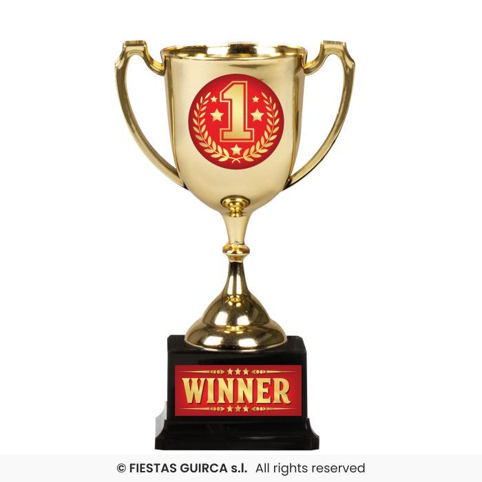 COPA WINNER 18CM PVC DORADA 17519