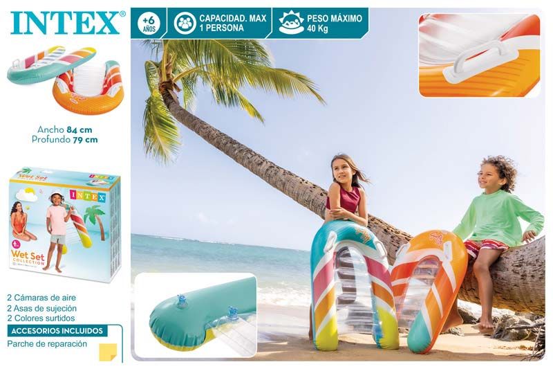 TABLA SURF HINCHABLE UP RIDER 84X79CM 58172