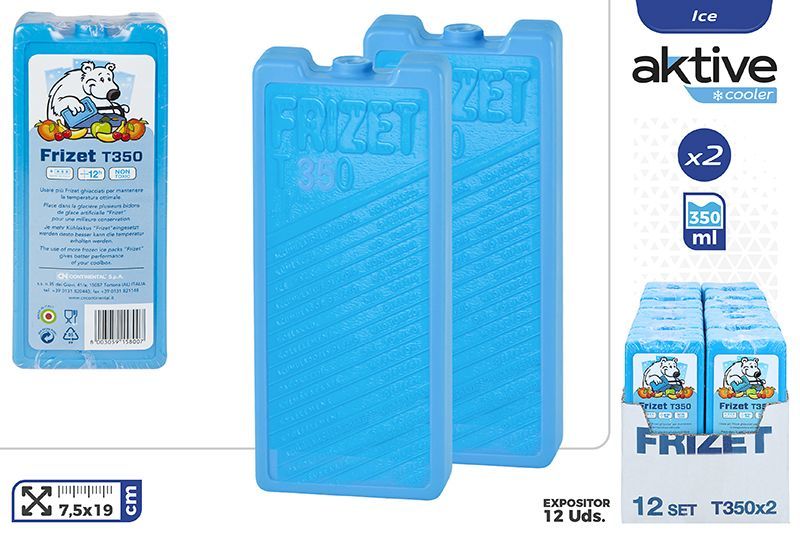 PACK 2 ACUMULADORES FRIO T350 FRIZET 9158007