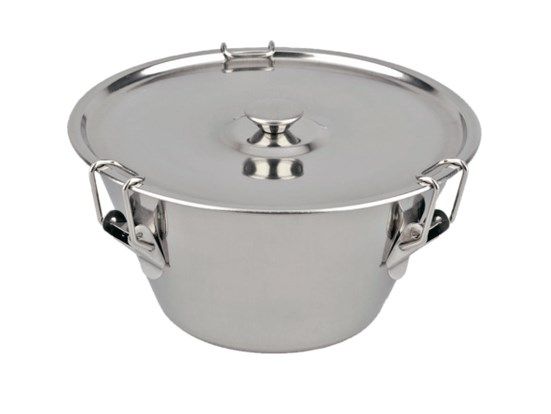 FLANERO INOX CON TAPA 16CM 533202